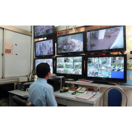 Các bệnh viện lắp đặt camera quan sát và hệ thống báo động đảm bảo an ninh
